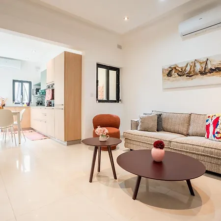 In A New Bright 3-bedroom Apartment Sliema