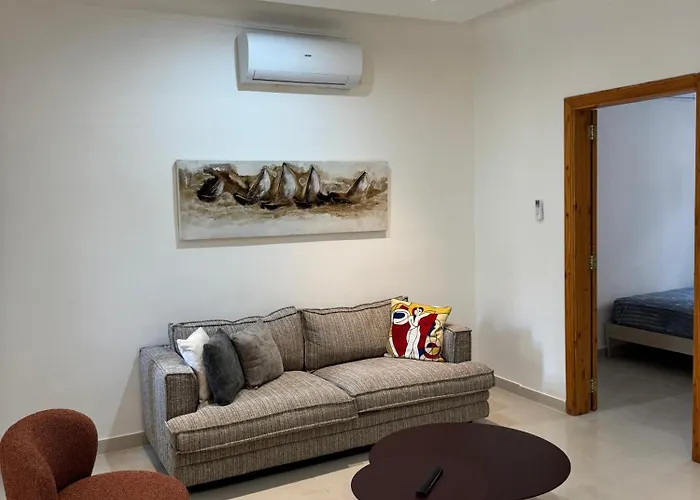 In A New Bright 3-bedroom Daire Sliema