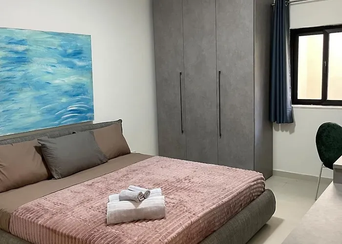 In A New Bright 3-bedroom Sliema